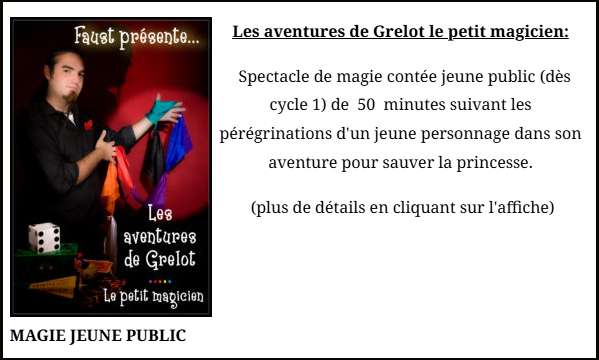 Les aventures de Grelot le petit magicien
